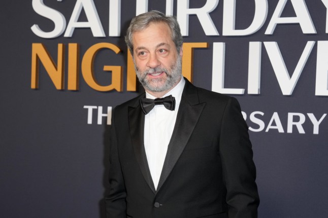 Judd Apatow at SNL50: The Anniversary Special at 30 Rockefeller Plaza on February 16, 2025 in New York, New York. (Photo by John Nacion/Variety via Getty Images)