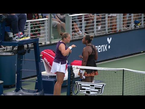 Latvia's Jelena Ostapenko tells US's Taylor Townsend that she has not class and education after Taylor celebrates US Open win