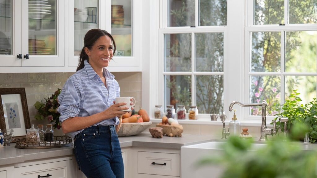 A symbolic nod to Queen Elizabeth? Meghan Markle pays tribute to the late queen (and the Princess of Wales) with a subtle sartorial semaphor in the trailer for With Love, Meghan season two