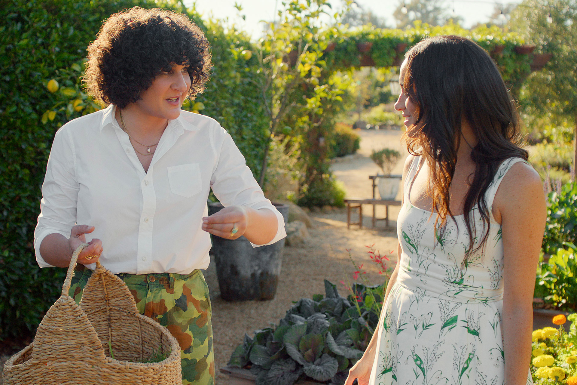 Meghan Markle and Samin Nosrat