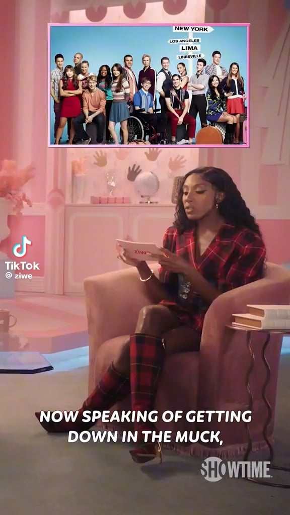 Ziwe asking Amber Riley about Lea Michele 💀