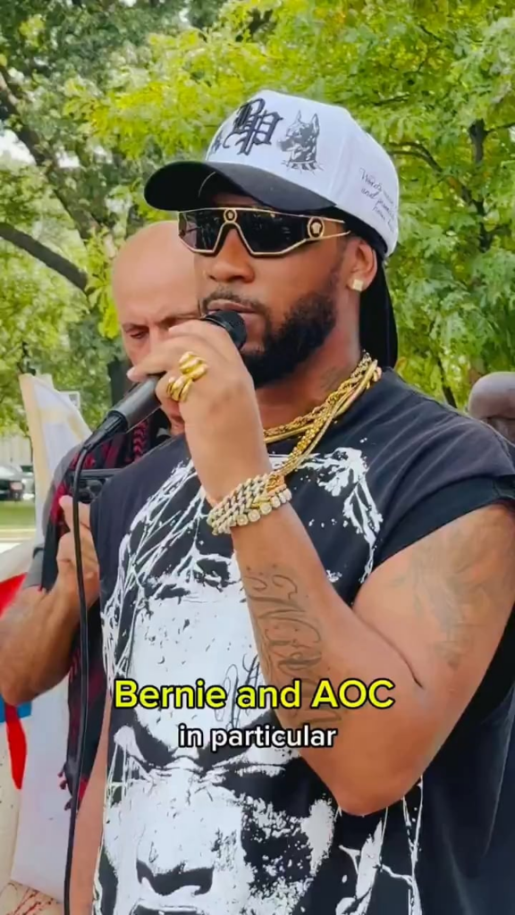 Union Leader Chris Smalls, who sailed to Gaza aboard the Handala to deliver aid to Palestinians, calls out Bernie Sanders and AOC's hypocrisy on Israel-Palestine