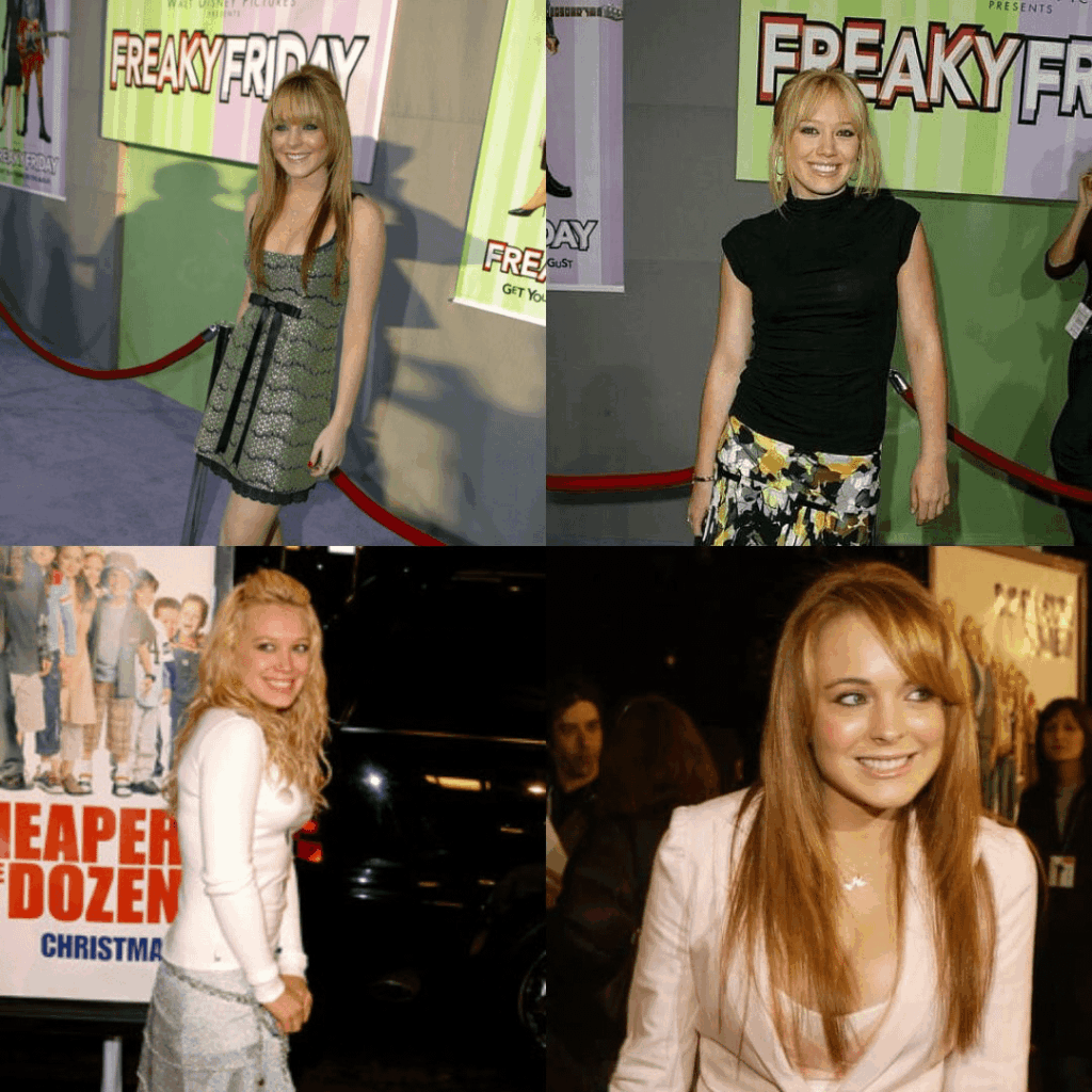 On this day in 2003, Hilary Duff crashed the premiere of 'Freaky Friday' to make Lindsay Lohan mad. Lindsay later retaliated by crashing the premiere of Cheaper By The Dozen.