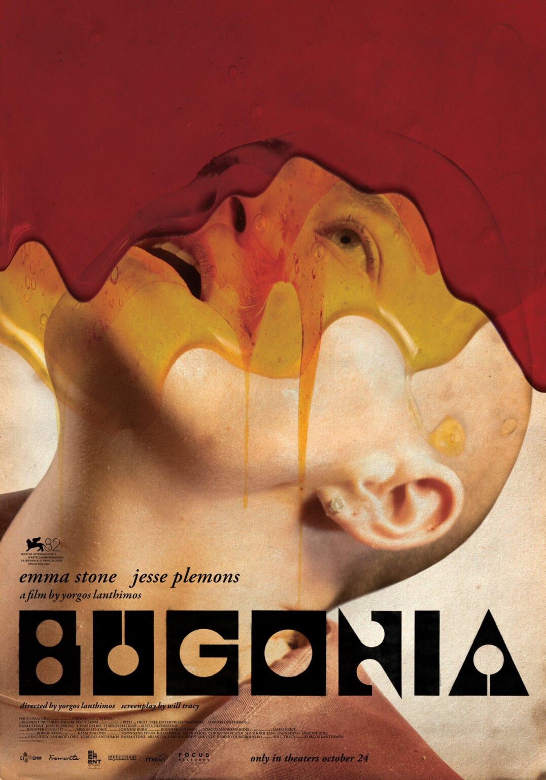 Emma Stone in new poster for Yorgos Lanthimos’ ‘BUGONIA’