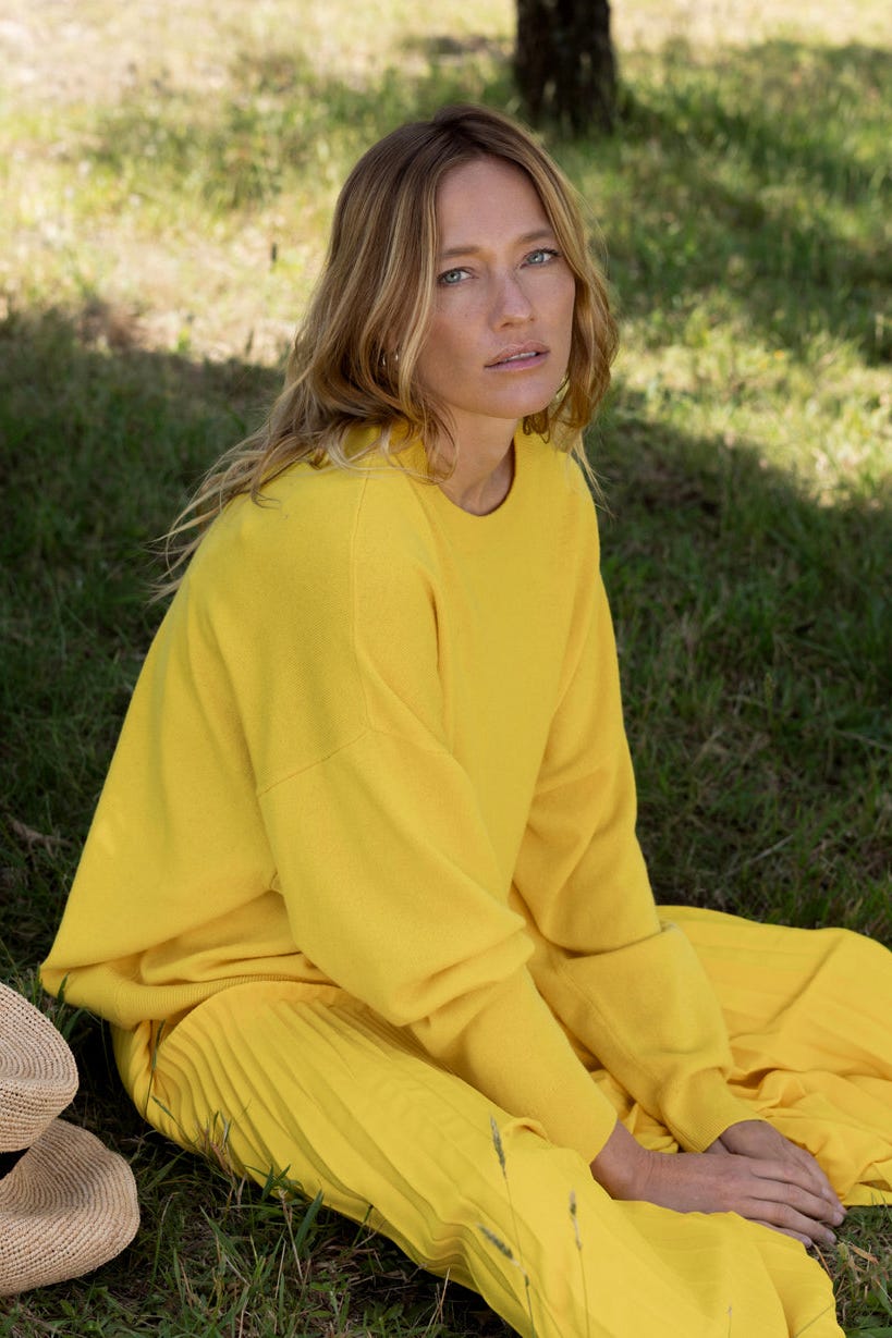 Cashmere Marina Crewneck