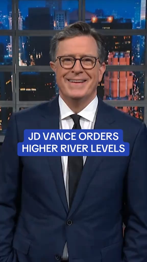 Stephen Colbert debuted a new imitation of JD Vance as a spoiled child