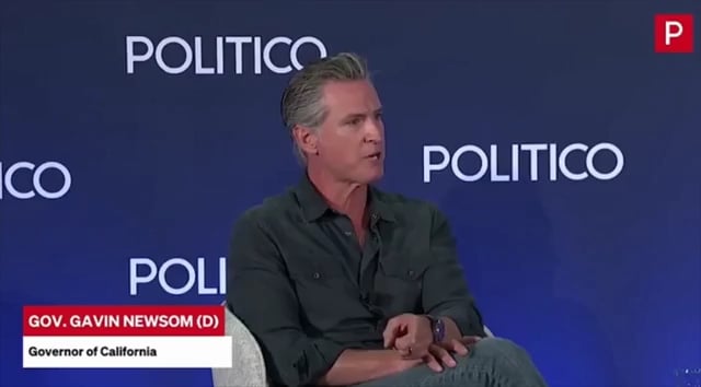 Gavin Newsom: "Who spends $200 million on a ballroom at their house and then leaves? People actually think this guy’s serious about having another election? Wake up. These guys are not screwing around. [We] will lose [our] country. This is not about Democrats. This is about all of us."