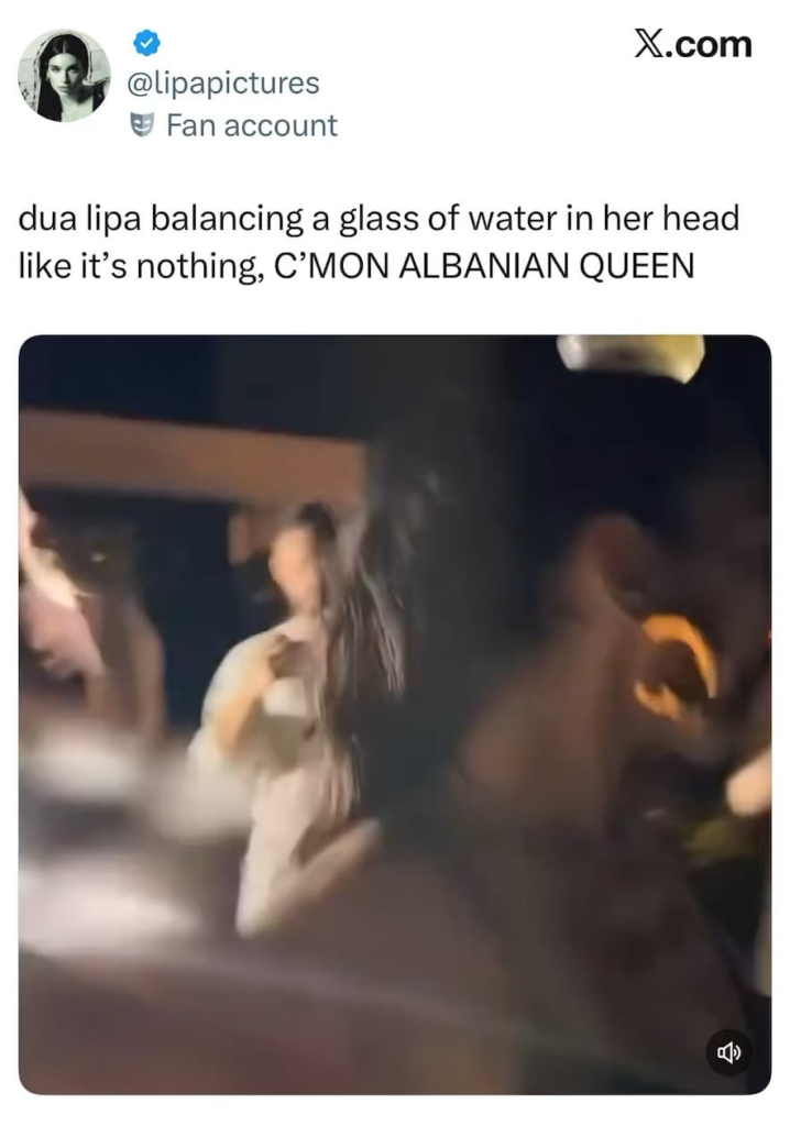saw someone say her life is an eternal celebration