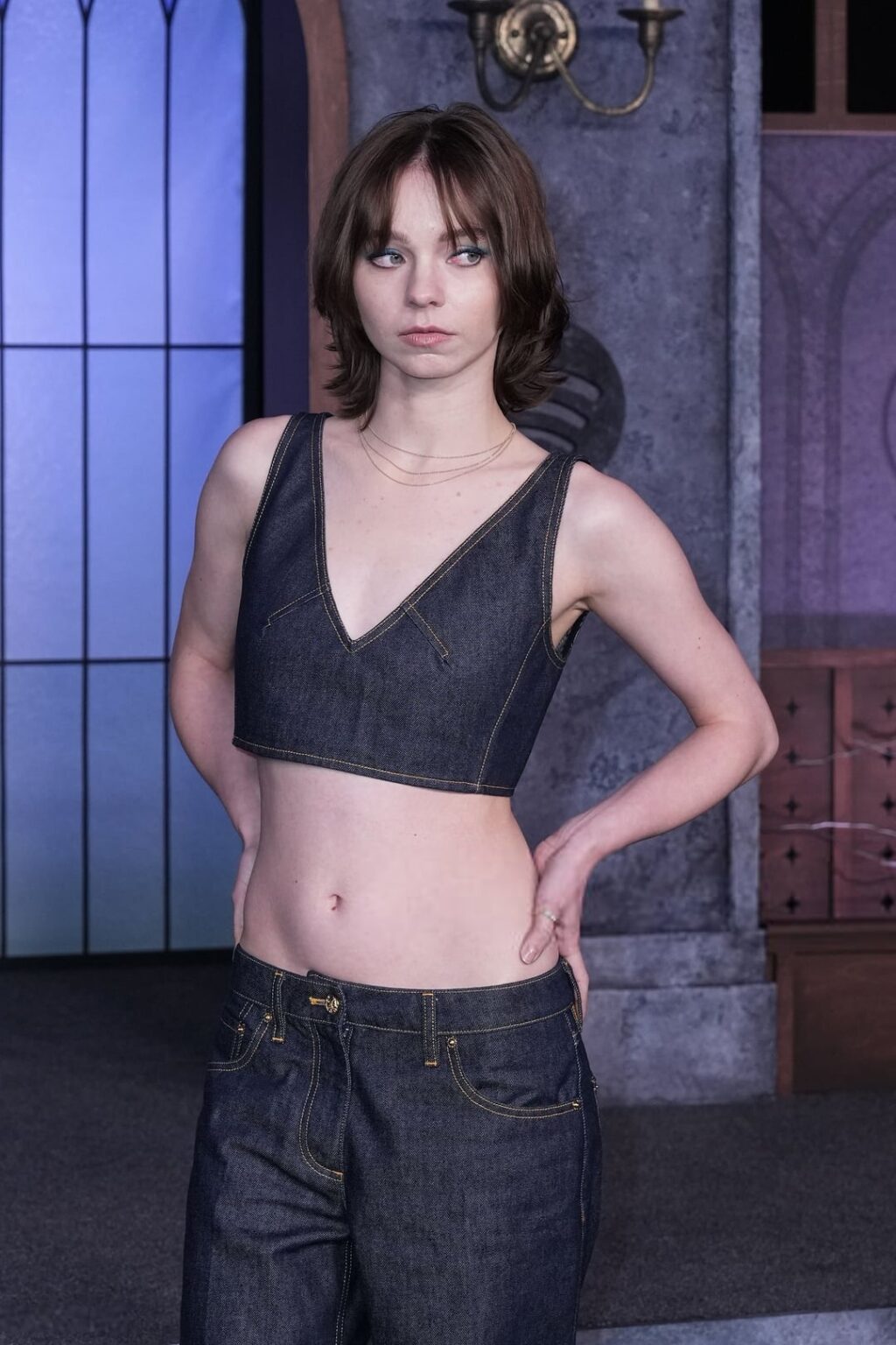 Emma Myers at the "Wednesday" Graveyard Gala inNew York City (28/08/2025)