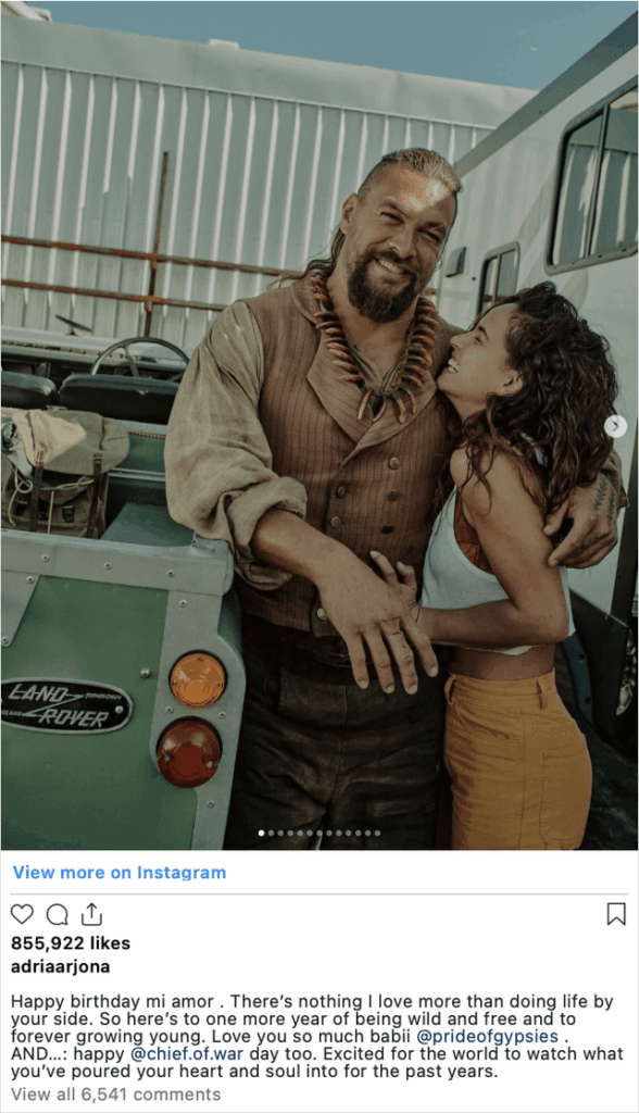 I completely forgot they were dating