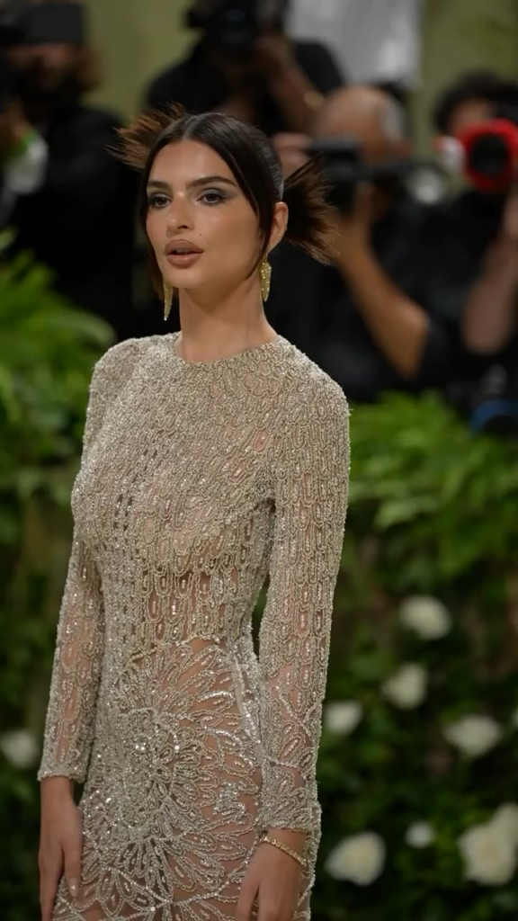 Emily Ratajkowski at the Met Gala (2024)