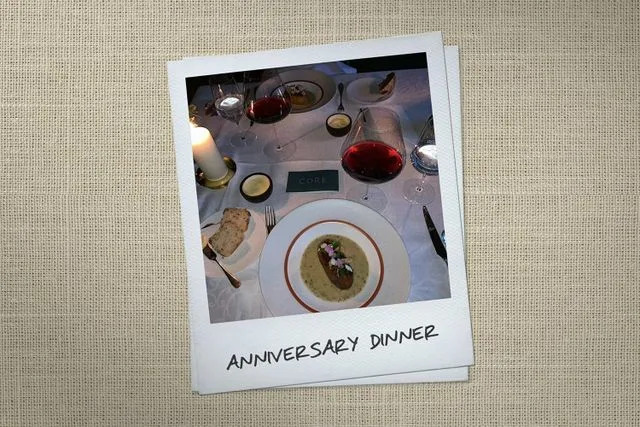 Netflix Meghan Markle and Prince Harry's first anniversary dinner photo from With Love, Meghan