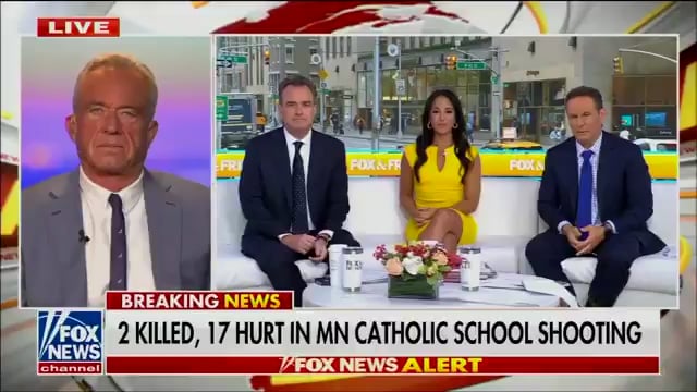 Brainwashed RFK Jr. says SSRIs (antidepressants) is the reason behind school shooting and not the guns