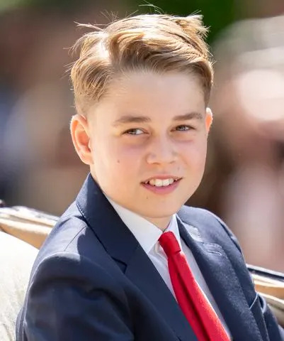 Getty Prince George at Trooping the Colour on June 14, 2025