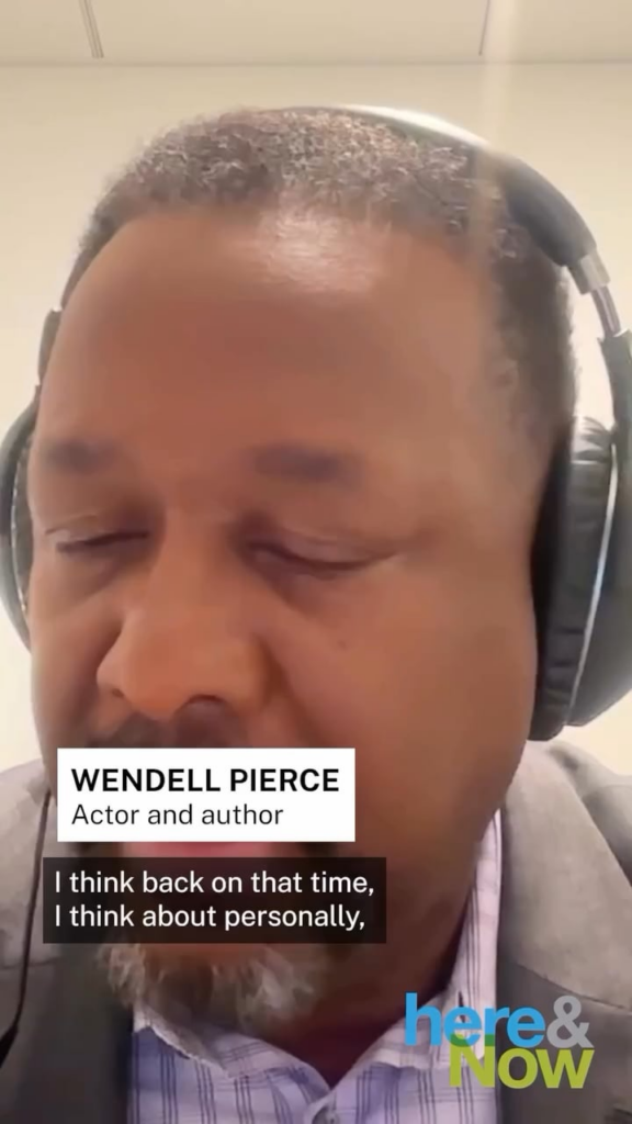 Wendell Pierce on the aftermath of Hurricane Katrina, 20 years later: “While we reflect on the resilience & our restoration, I also reflect on those who were never held accountable. And the lives that were lost because of the complacency & the ineptness of the response by the federal government.”