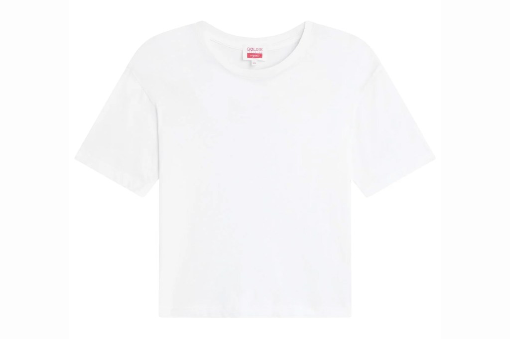 Goldies Organic Crop Girlfriend Tee