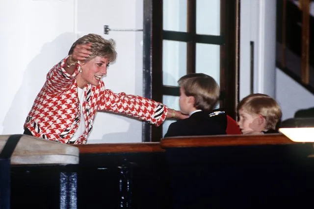 Jayne Fincher/Princess Diana Archive/Getty Princess Diana with Prince William and Prince Harry in Oct. 1991