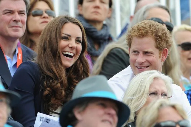 Getty Images Kate Middleton and Prince Harry at the 2012 London Olympics