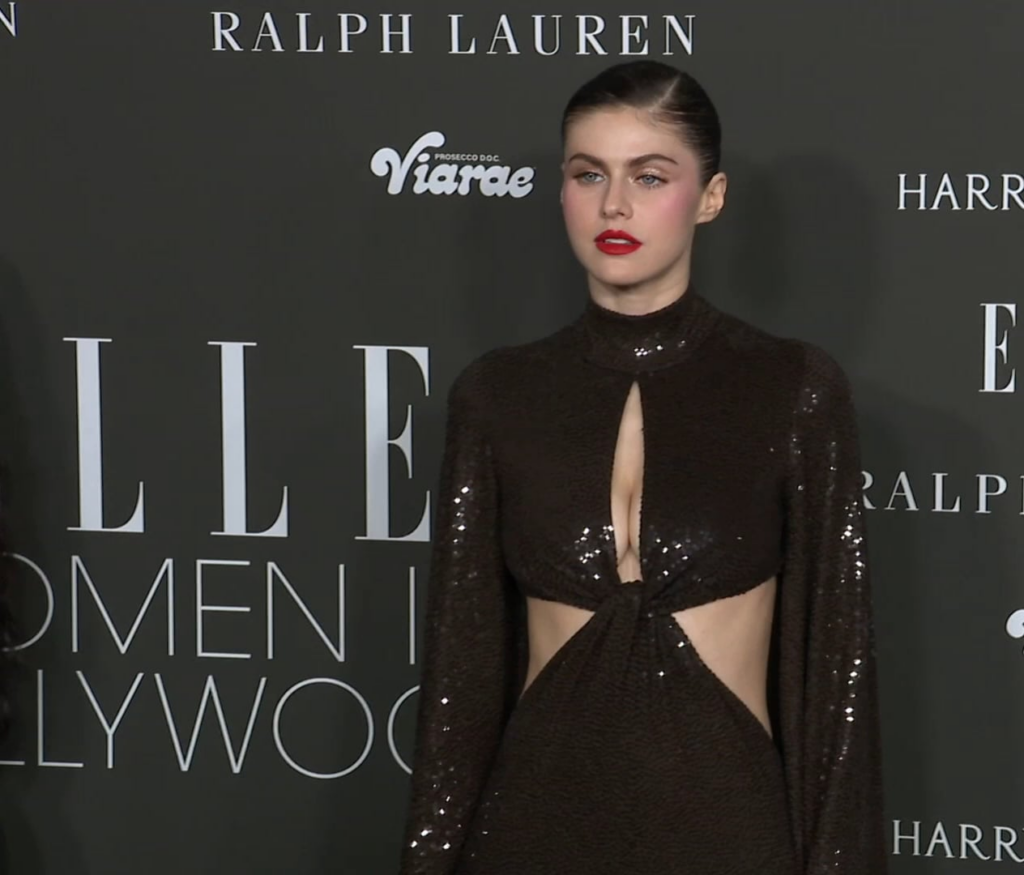 Alexandra Daddario at ELLE's Women In Hollywood party (12/05/23)