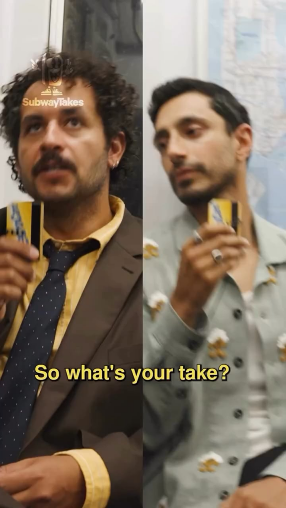 Riz Ahmed’s Subway Hot Take: “We need to stop having all elections, of any kind, and we need to choose all of our politicians and leaders through a completely randomized lottery system… This way you wouldn’t have political parties anymore. You wouldn’t have campaign finance.” Riz Ahmed’s Subway Hot Take: “We need to stop having all elections, of any kind, and we need to choose all of our politicians and leaders through a completely randomized lottery system… This way you wouldn’t have political parties anymore. You wouldn’t have campaign finance.”