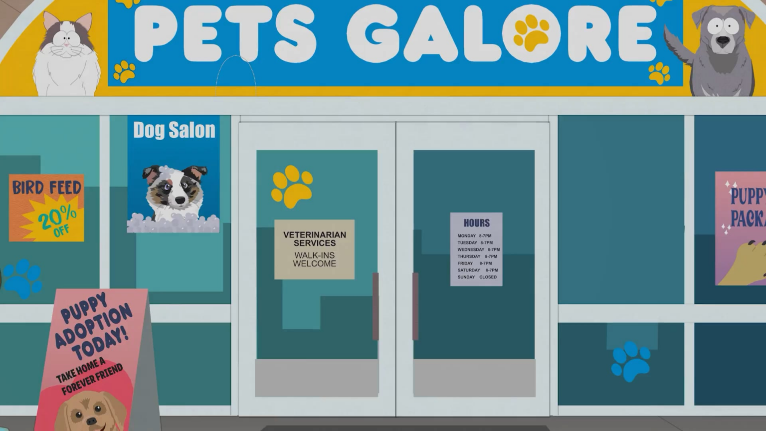 South Park shares extended end credits scene of Kristi Noem shooting up a pet saloon