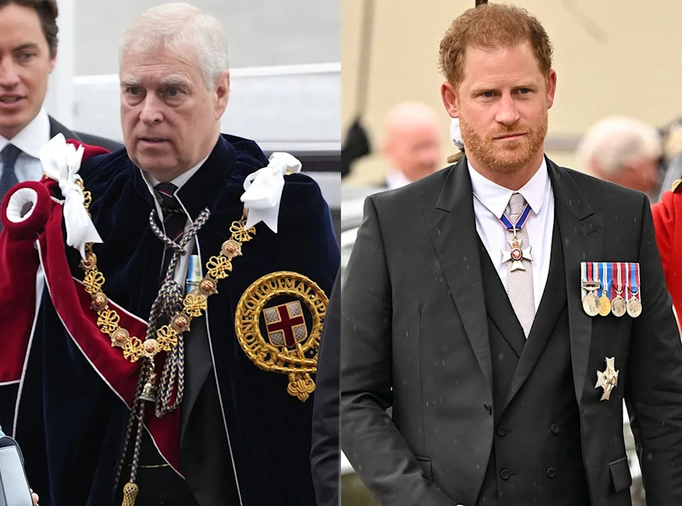Prince Andrew, Prince Harry, King Charles III Coronation, Guests