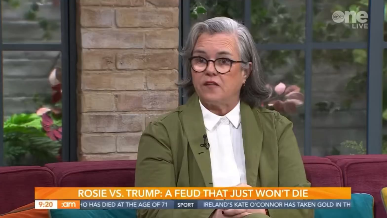 Rosie O’Donnell on Trump: “It’s worse every day. I feel like we’re in a dystopian nightmare & no one is doing anything about it… He’s a criminal con man… There’s no way you can look at the facts about this man & believe in him still. You have to have willful blindness.”