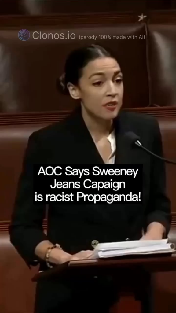 Incalculable moron Chris Cuomo absolutely loses it over this obvious deepfake of AOC calling the Sydney Sweeney jeans ad 'Nazi propaganda.'