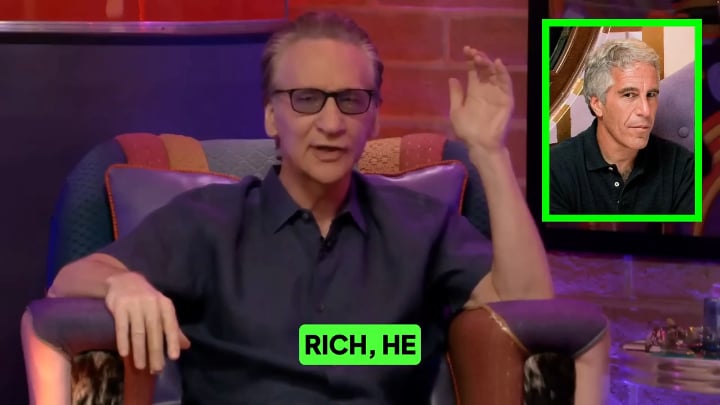 Bill Maher calls Jeffrey Epstein the"pussy whisper"
