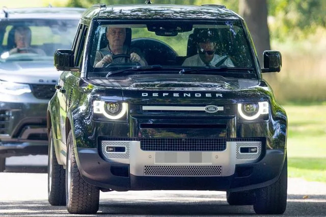 TheImageDirect.com Prince Andrew drives to Windsor Castle on Aug. 10, 2025
