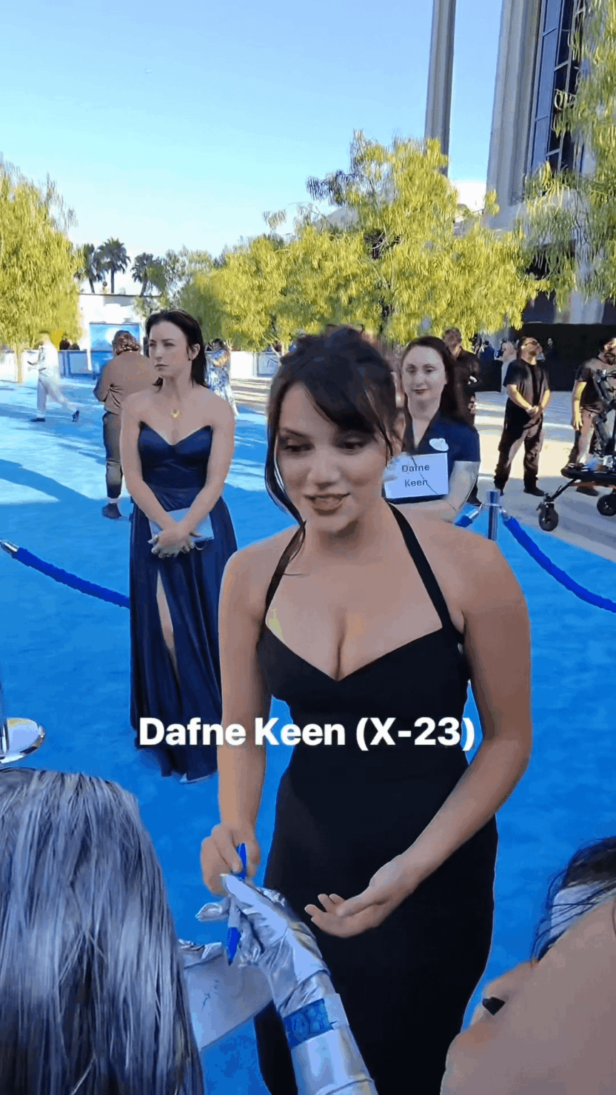 Dafne Keen at The Fantastic Four: First Steps Premiere in LA, July 2025