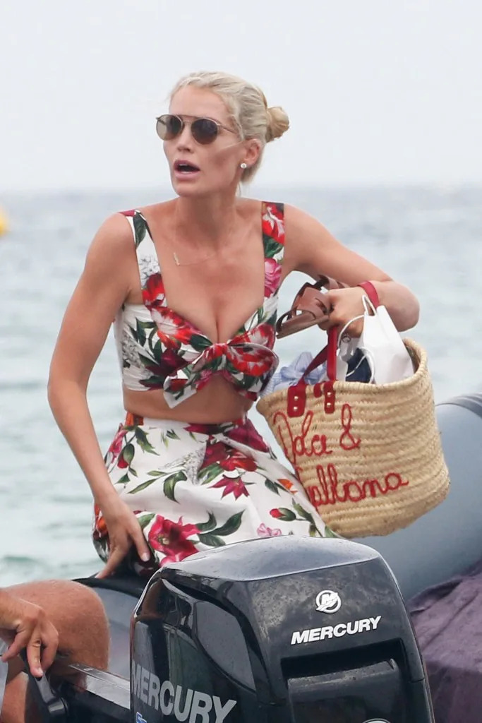 Prince William and Harry’s cousin, 34, enjoyed a laid-back day at the swanky Club 55 on Pampelonne Beach in Ramatuelle. Spread Pictures / MEGA
