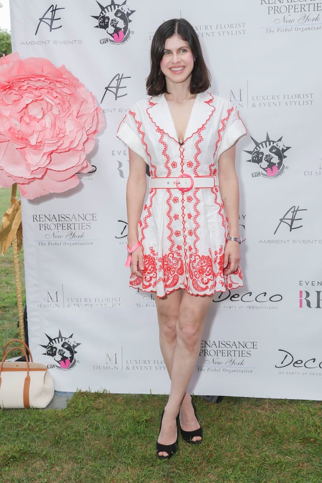 Alexandra Daddario at NYC Second Chance Rescue event in the Hamptons (08/08/25)