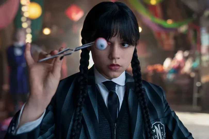 Jenna Ortega returns as Wednesday Addams in the hit Netflix show
