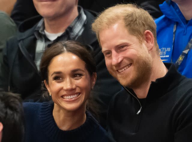 Getty Markle and Harry in 2025