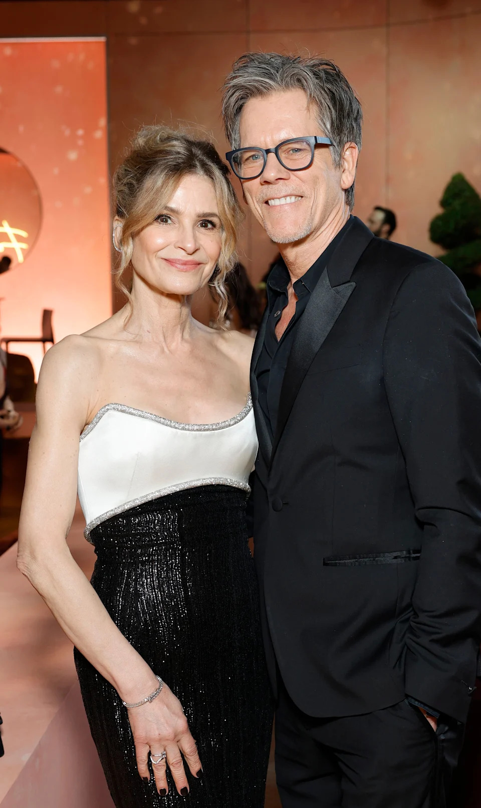 Kyra Sedgwick and Kevin Bacon at an event