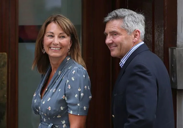 Getty Carole Middleton and Michael Middleton