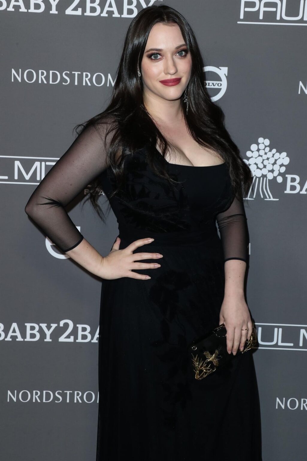 Kat Dennings at the 2018 Baby2Baby Gala