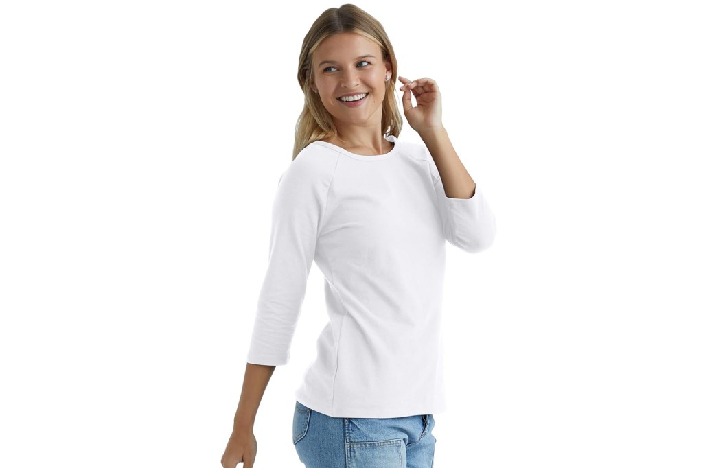 Hanes Raglan Sleeve T-Shirt
