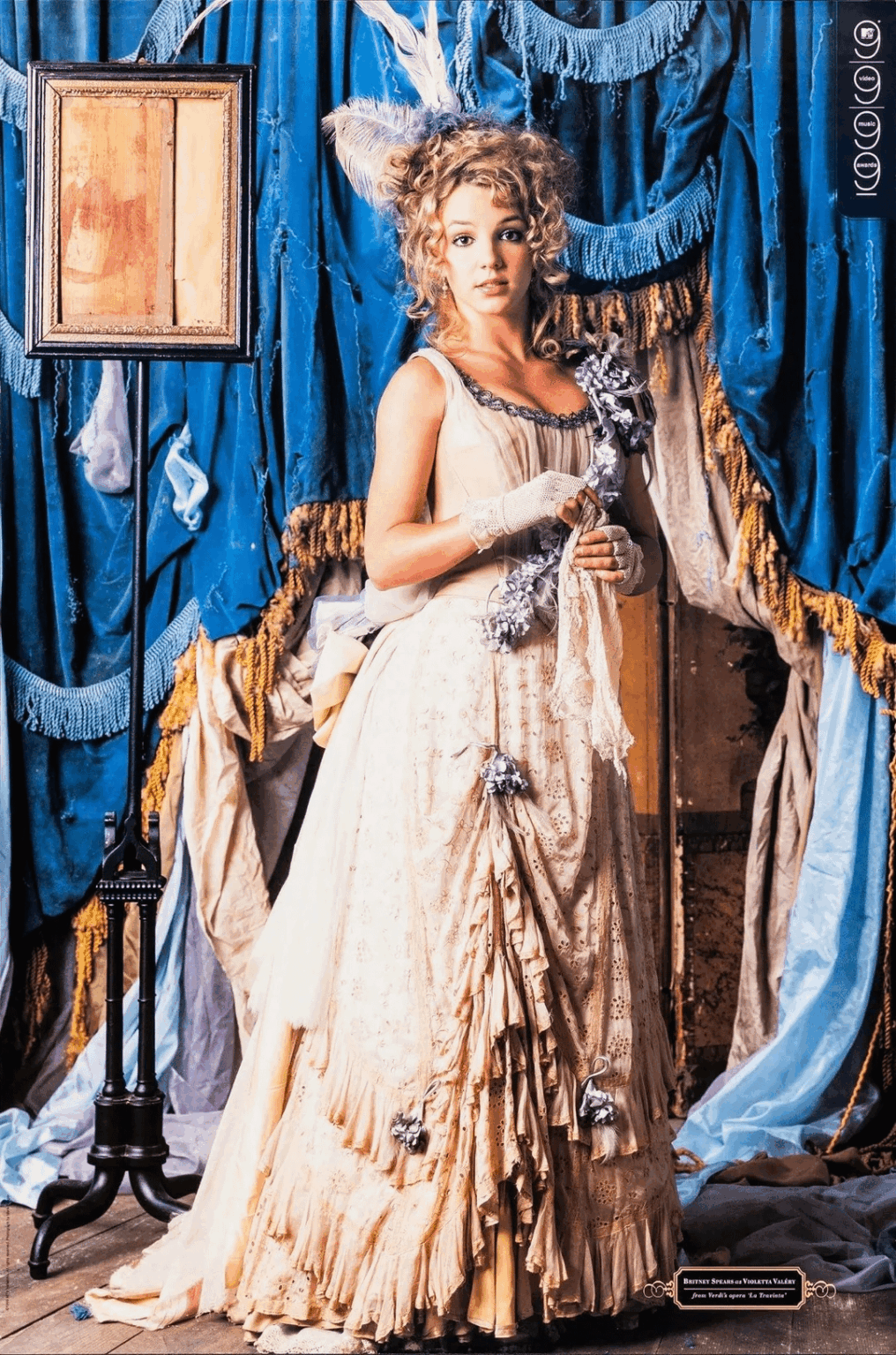 Celebrities as famous opera characters for the 1999 MTV VMAs, held at the Metropolitan Opera House in New York City.