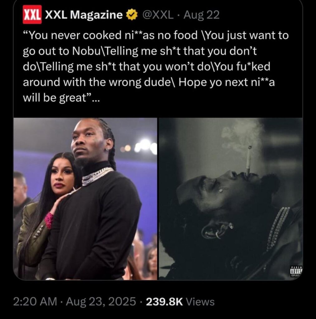 Offset: Cardi doesn’t cook.