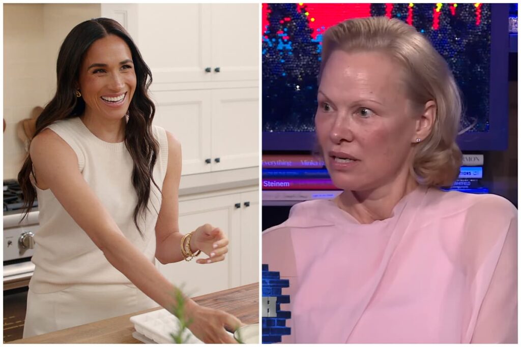 Pamela Anderson breaks silence on claim With Love, Meghan ‘ripped off’ her cooking show Pamela Anderson breaks silence on claim With Love, Meghan 'ripped off' her cooking show