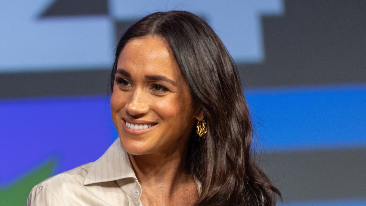 Meghan Markle smiling