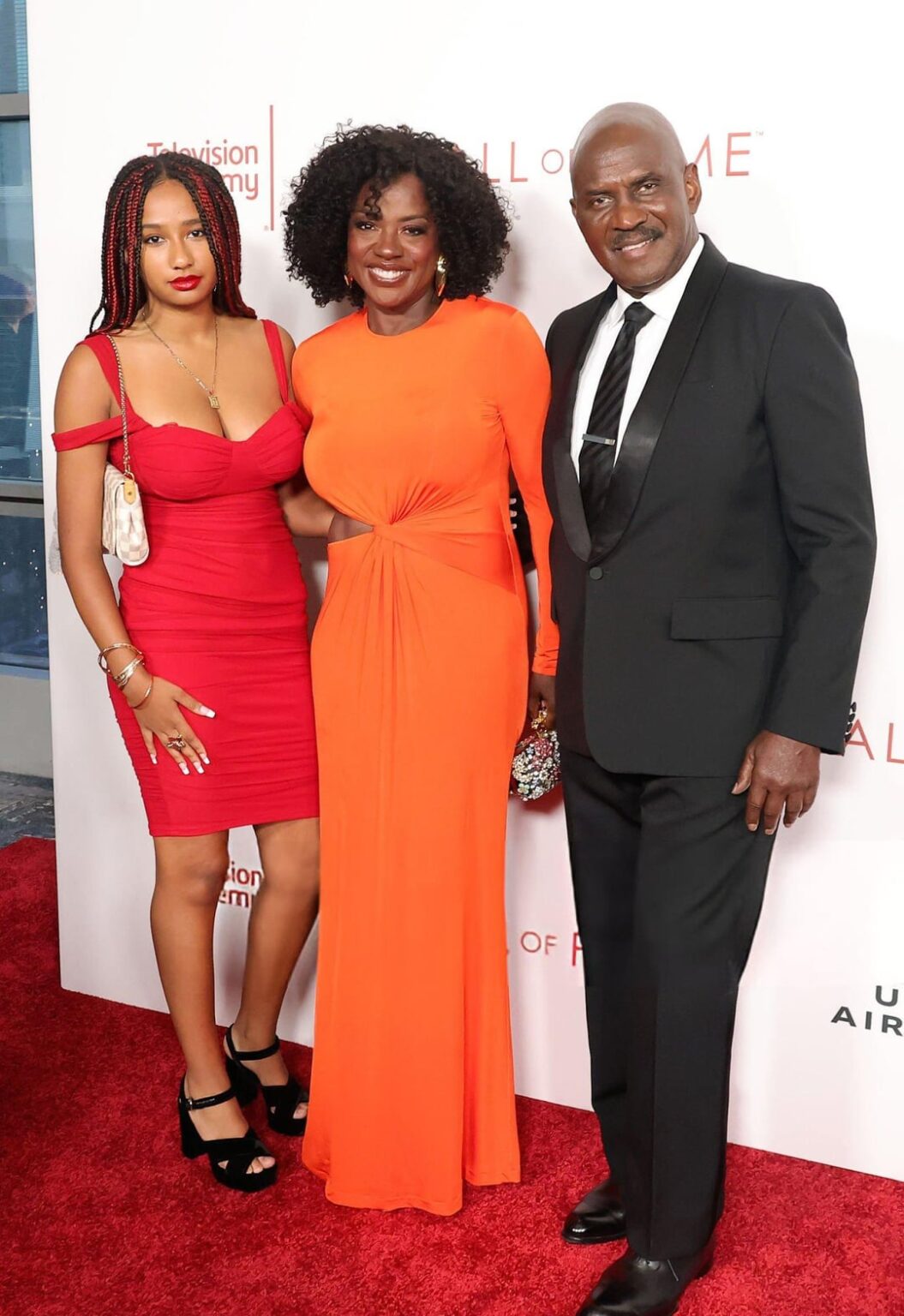 Viola Davis in Ralph Lauren Collection at the Television Academy's 27th Annual Hall of Fame Ceremony, where she was one of this year's honorees. (August 16, 2025)