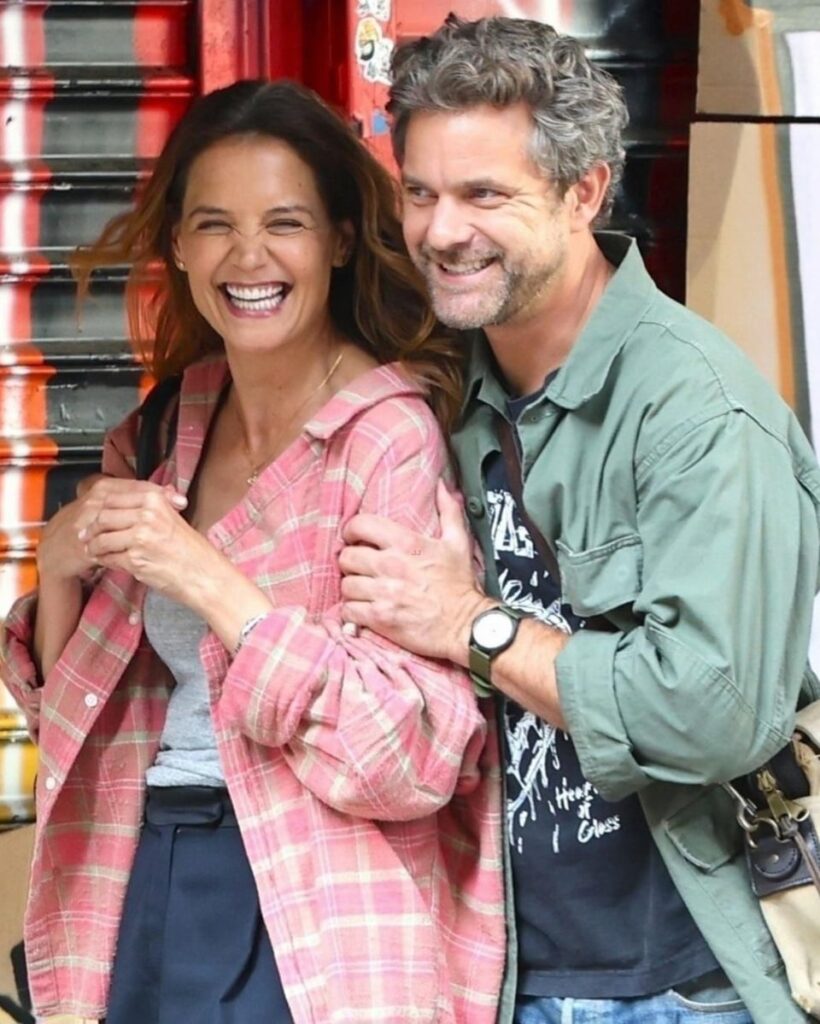 Your Daily Joshua Jackson and Katie Holmes Filming Post