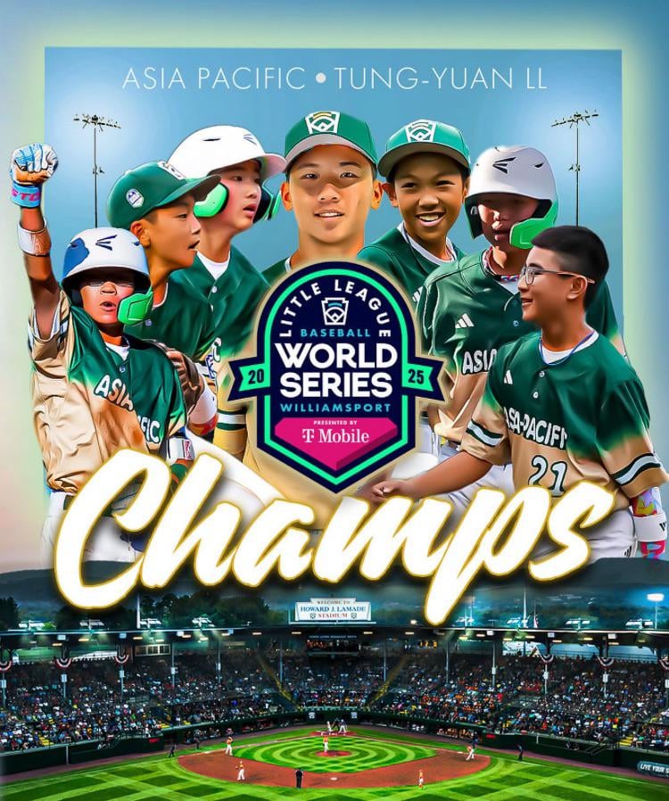 The little league team representing the Asia- Pacific region are little league world series champions