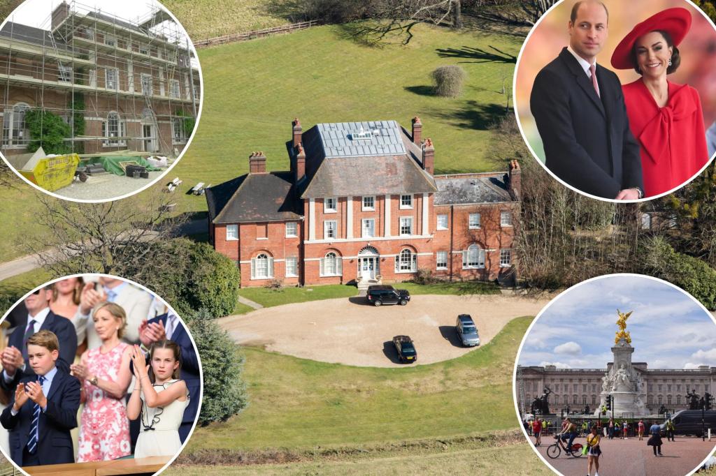 Prince William and Kate Middleton can’t live full-time in new home Prince William and Kate Middleton can’t live full-time in new home