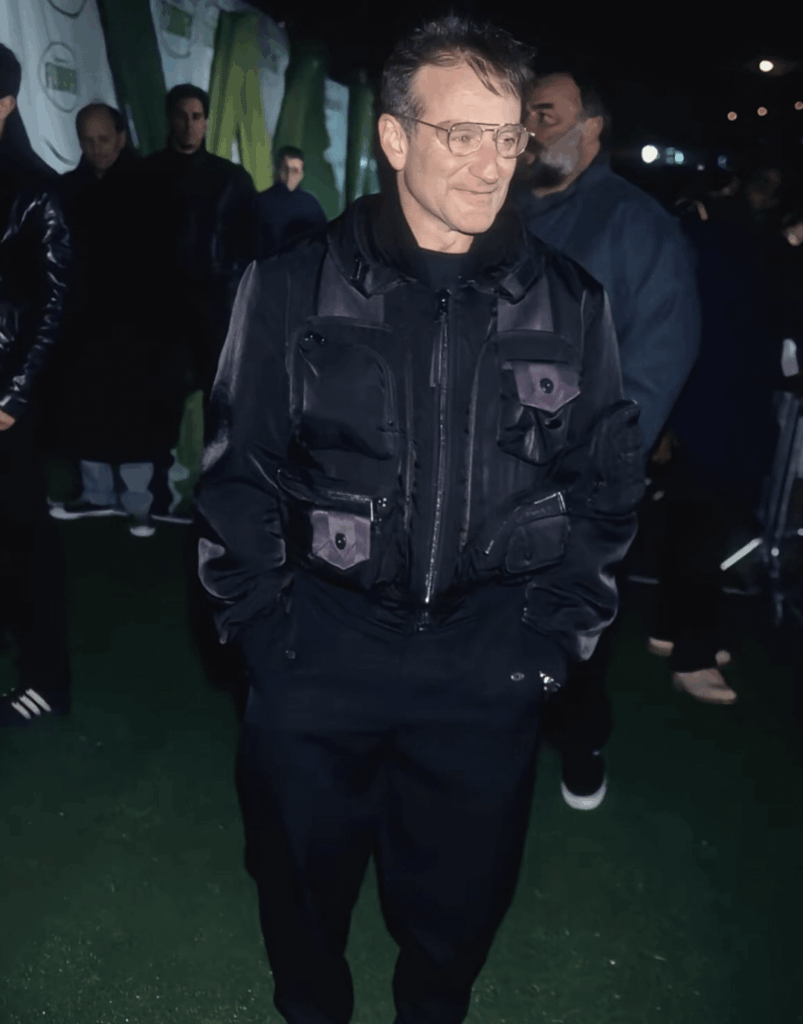had no idea Robin Williams had so much drip