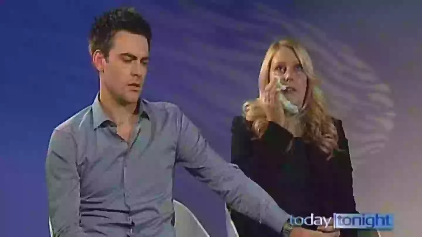 The pair were involved in a radio prank (Today Tonight)