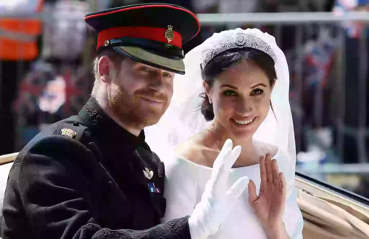 Meghan left Suits in 2018 ahead of her wedding to Prince Harry (AARON CHOWN/POOL/AFP via Getty Images)